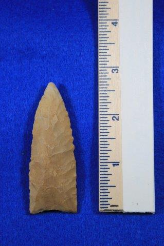 PLAINVIEW      INDIAN ARTIFACT ARROWHEAD (1 of 5)