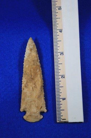 DOVETAIL      INDIAN ARTIFACT ARROWHEAD (1 of 5)