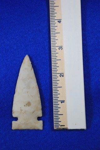 CACHE RIVER      INDIAN ARTIFACT ARROWHEAD (1 of 5)