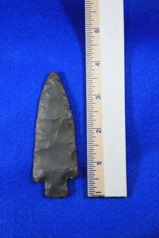 STONE SQUARE STEM      INDIAN ARTIFACT ARROWHEAD (1 of 5)