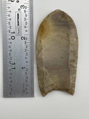 FOLSOLM    INDIAN ARTIFACT ARROWHEAD (1 of 4)