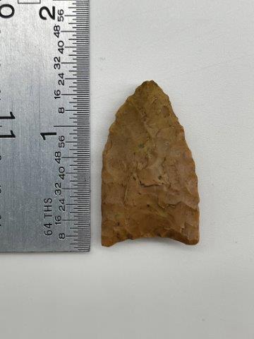 FOLSOLM    INDIAN ARTIFACT ARROWHEAD (1 of 3)