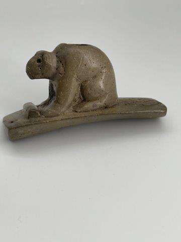 BEAVER EFFIGY HOPEWELL PIPE    INDIAN ARTIFACT ARROWHEAD (1 of 7)