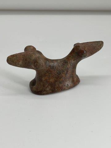 DOUBLE HEADED POPEYED BIRDSTONE    INDIAN ARTIFACT ARROWHEAD (1 of 5)