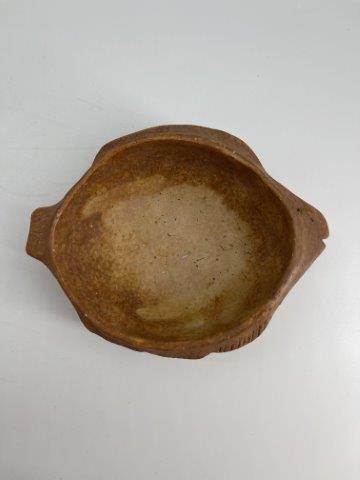 FISH EFFIGY BOWL     INDIAN ARTIFACT ARROWHEAD (1 of 4)