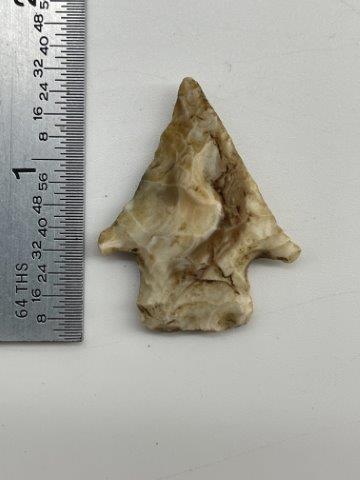 HIDDEN VALLEY POINT    INDIAN ARTIFACT ARROWHEAD (1 of 3)