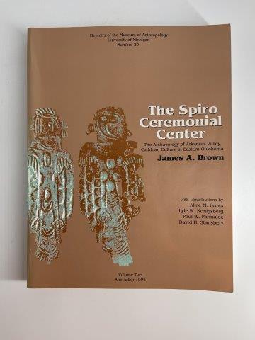 SPIRO BOOK      INDIAN ARTIFACT ARROWHEAD (1 of 1)
