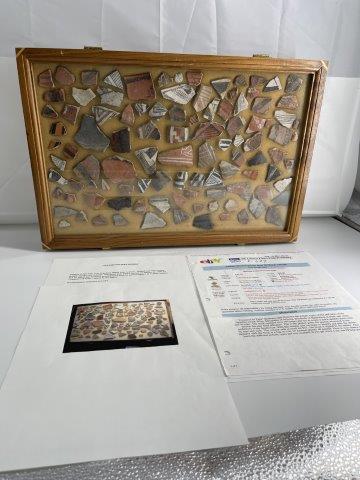 ANASAZI POTTERY SHERDS       INDIAN ARTIFACT ARROWHEAD (1 of 5)