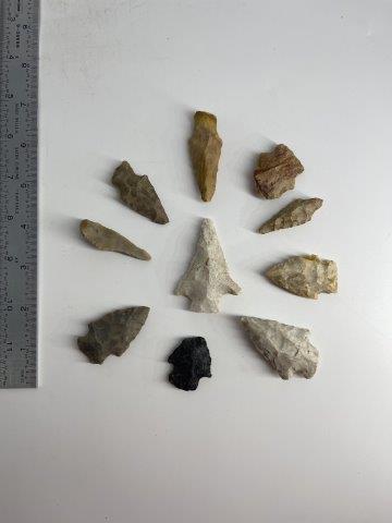10 OKLAHOMA POINTS      INDIAN ARTIFACT ARROWHEAD (1 of 1)