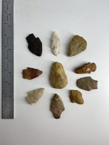 10 OKLAHOMA POINTS      INDIAN ARTIFACT ARROWHEAD (1 of 1)