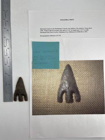 TEXAS BELL POINT/ CALF CREEK  INDIAN ARTIFACT ARROWHEAD (1 of 6)