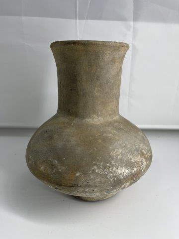 MISSISSIPPIAN PEDISTAL BASE WATER BOTTLE  INDIAN ARTIFACT ARROWHEAD (1 of 4)