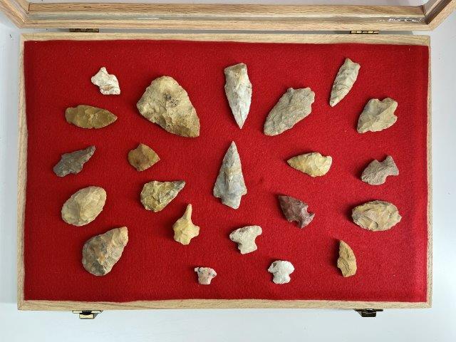 22 ARKANSAS AND OKLAHOMA POINTS  INDIAN ARTIFACT ARROWHEAD (1 of 1)