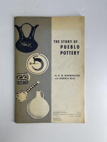 THE STORY OF PUEBLO POTTERY  INDIAN ARTIFACT ARROWHEAD (1 of 1)