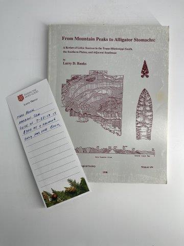 LITHIC BOOK  INDIAN ARTIFACT ARROWHEAD (1 of 1)