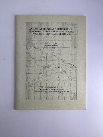 OKLAHOMA ARCHEOLOGY BOOK   INDIAN ARTIFACT ARROWHEAD (1 of 1)