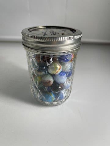 JAR OF MARBLES INDIAN ARTIFACT ARROWHEAD: EVERY BEAUTIFUL NATIVE AMERICAN INDIAN ARTIFACT IS FROM THE LARRY SHAVER COLLECTION, HE FOUND HIS FIRST ARROWHEAD IN 1951 AT THE AGE OF 12 & COLLECTED UNTIL THE TIME OF HIS DEATH. HE HAD A VERY LARGE