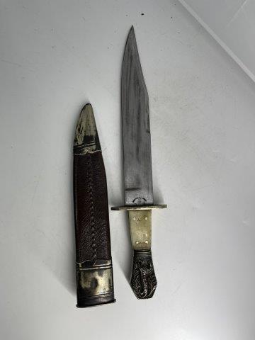 ANTIQUE KNIFE  INDIAN ARTIFACT ARROWHEAD (1 of 4)