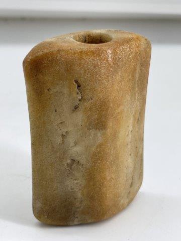 QUARTZ BANNERSTONE  INDIAN ARTIFACT ARROWHEAD (1 of 4)