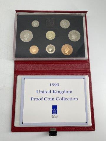 1990 UNITED KINGDOM  PROOF SET (1 of 1)