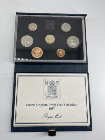 1987 UNITED KINGDOM PROOF SET (1 of 1)