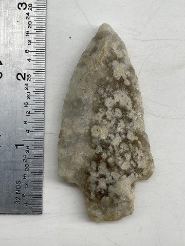 SIX MILE CREEK  INDIAN ARTIFACT ARROWHEAD (1 of 4)