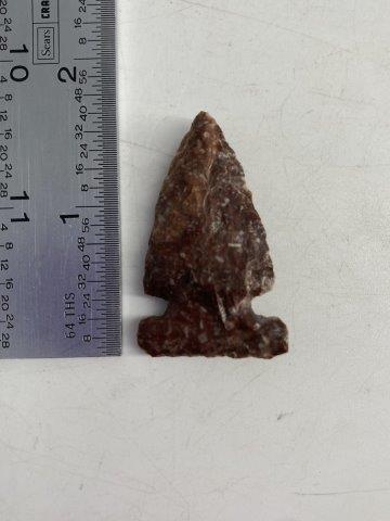 CACHE RIVER  INDIAN ARTIFACT ARROWHEAD (1 of 3)