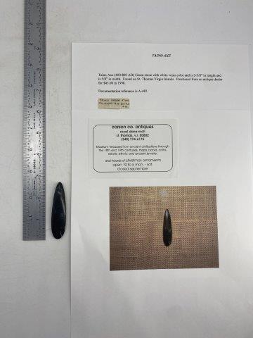 TAINO AXE   INDIAN ARTIFACT ARROWHEAD (1 of 5)