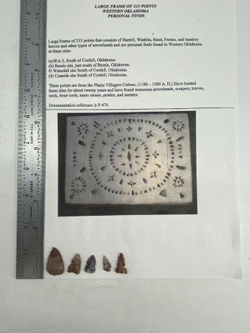 5 WESTERN OKLAHOMA PERSONAL FINDS  INDIAN ARTIFACT ARROWHEAD (1 of 3)