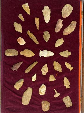 30 OKLAHOMA POINTS  INDIAN ARTIFACT ARROWHEAD (1 of 1)