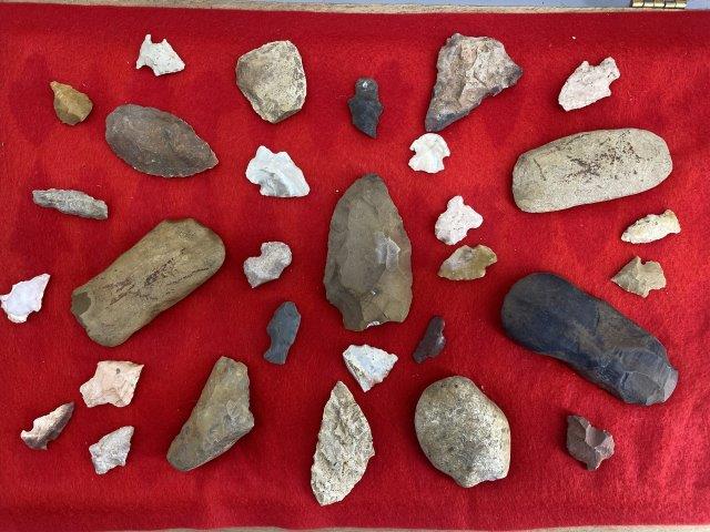 30 OKLAHOMA POINTS  INDIAN ARTIFACT ARROWHEAD (1 of 1)