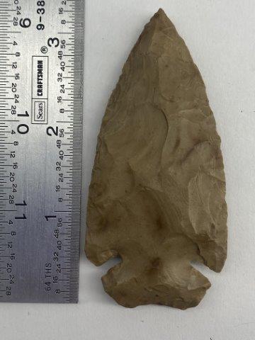 DOVETAIL     INDIAN ARTIFACT ARROWHEAD (1 of 3)