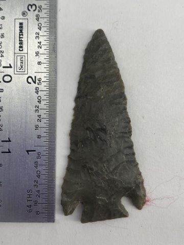 LOST LAKE INDIAN ARTIFACT ARROWHEAD: THIS ARROWHEAD IS 2 & 5/8 INCHES LONG. IT IS FROM TEXAS. EX- BARBARA HEROD COLLECTION. ALL ITEMS HAVE BEEN VIEWED BY SAM JOHNSON, ALL ITEMS ARE AUTHENTIC & HE WILL PAPER EACH PIECE FOR $25 EXTRA. YOU 