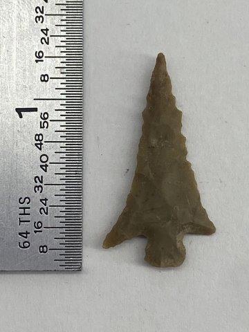 TEXAS BIRD POINT     INDIAN ARTIFACT ARROWHEAD (1 of 3)