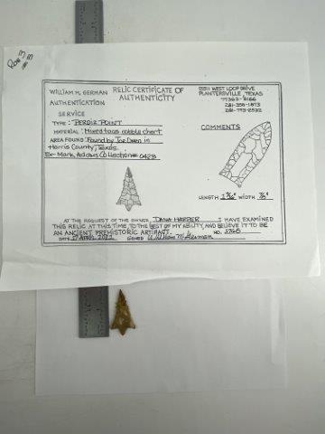 Perdiz Arrowpoint with COA (1 of 5)