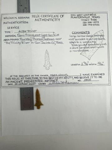 Alba Arrowpoint with COA (1 of 6)