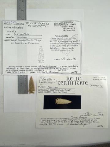 Scallorn Arrowpoint with 2 COAs (1 of 5)