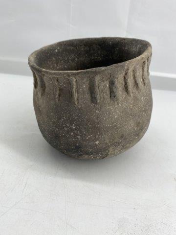 Mississippian Jar with Handles and Appliqued Bands (1 of 5)