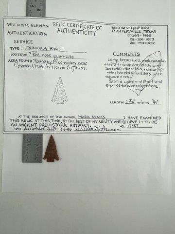 Catahoula Arrowpoint with COA (1 of 5)