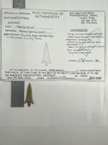 Perdiz Arrowpoint with COA (1 of 6)