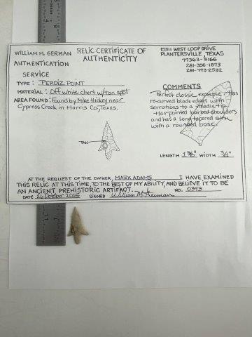 Perdiz Arrowpoint with COA (1 of 5)