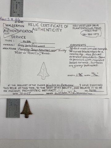 Alba Arrowpoint with COA (1 of 5)
