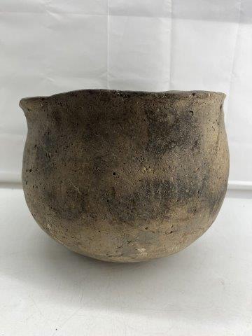 Mississippian Bowl: This Mississippian Bowl is from the CTC Collection and is restored. It is 7 & 1/2 inches tall by 10 & 1/2 inches wide. All items have been examined by Sam Johnson and are authentic in his opinion & he