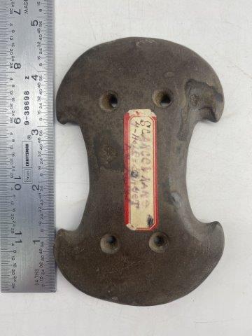 4 HOLE GORGET  INDIAN ARTIFACT ARROWHEAD (1 of 4)