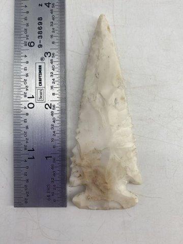 APPLE CREEK  INDIAN ARTIFACT ARROWHEAD (1 of 3)