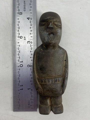 STONE HUMAN EFFIGY  INDIAN ARTIFACT ARROWHEAD (1 of 4)