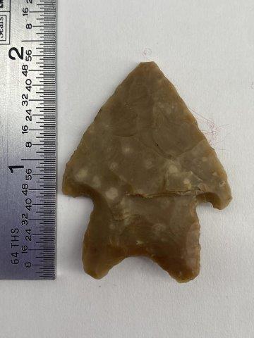PEDERNALES  INDIAN ARTIFACT ARROWHEAD (1 of 3)