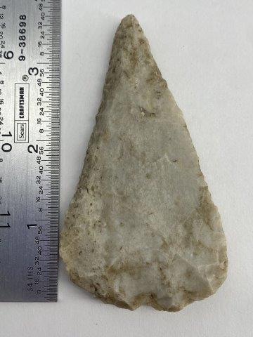 COBBS  INDIAN ARTIFACT ARROWHEAD (1 of 3)