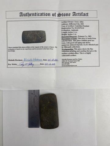 UNDRILLED PENDANT   WITH COA (1 of 5)