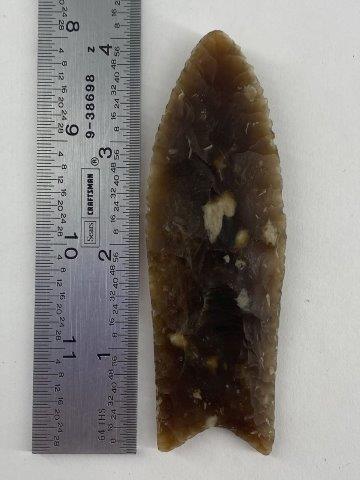 Clovis      Indian Artifact Arrowhead (1 of 4)